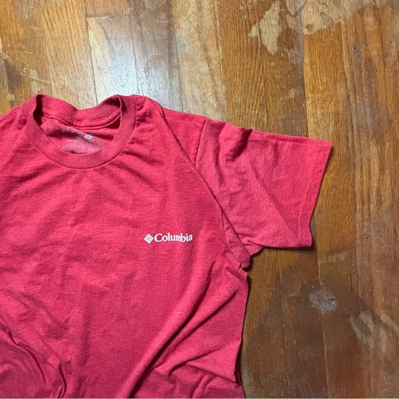 Columbia Vibrant Red Tee - Picture 2 of 5